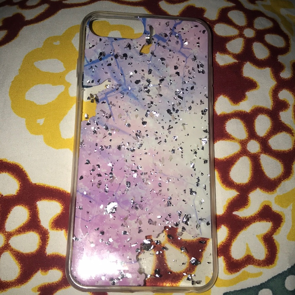 pinkish , purpleish case .